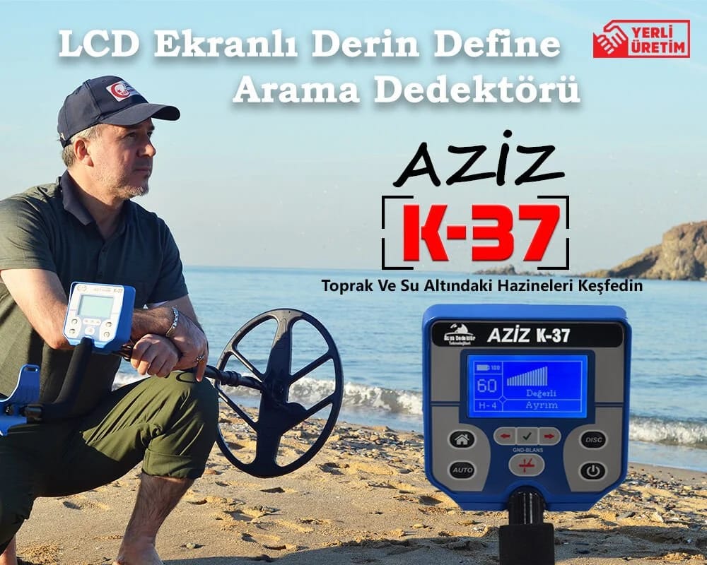 AZİZ K-37 ALTIN DEFİNE DEDEKTÖR KAYA DEDEKTÖR 0543 596 49 73       img