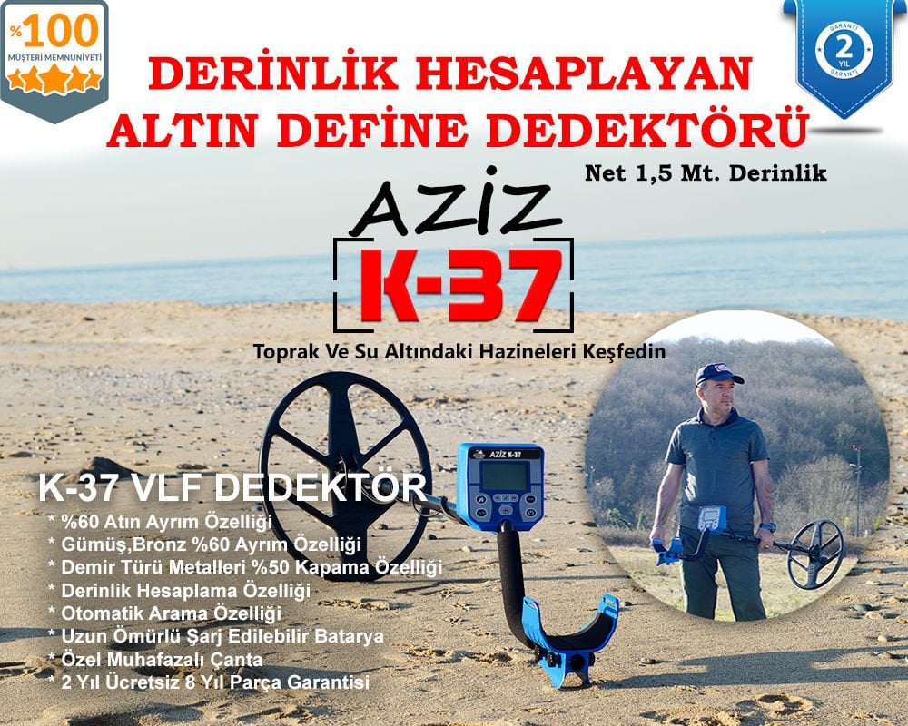 AZİZ K-37 ALTIN DEFİNE DEDEKTÖR KAYA DEDEKTÖR 0543 596 49 73       img