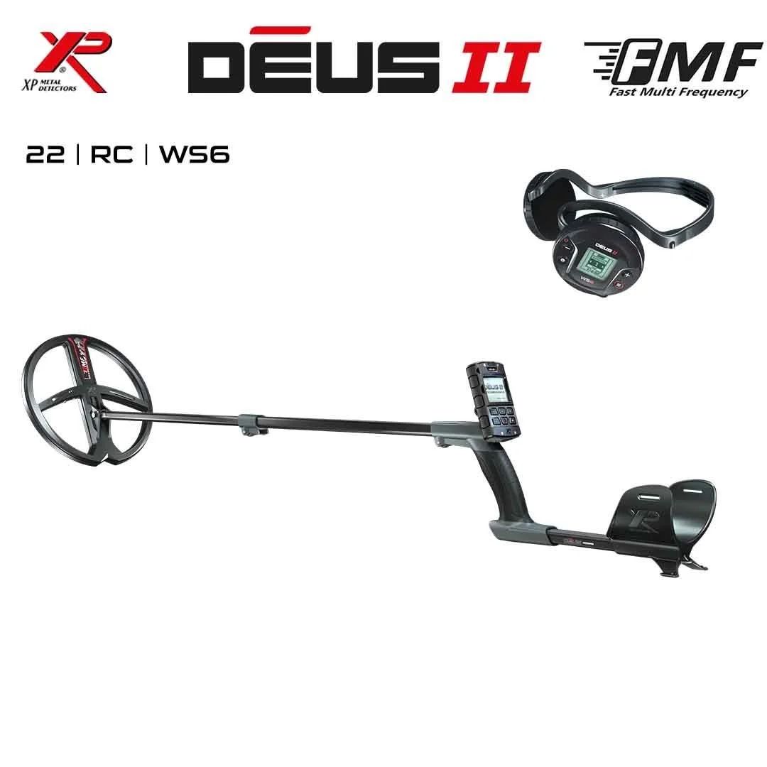 Deus 2 Dedektör - 22,5cm FMF Başlık, WS6 Kulaklık, Ana Kontrol Ünitesi img