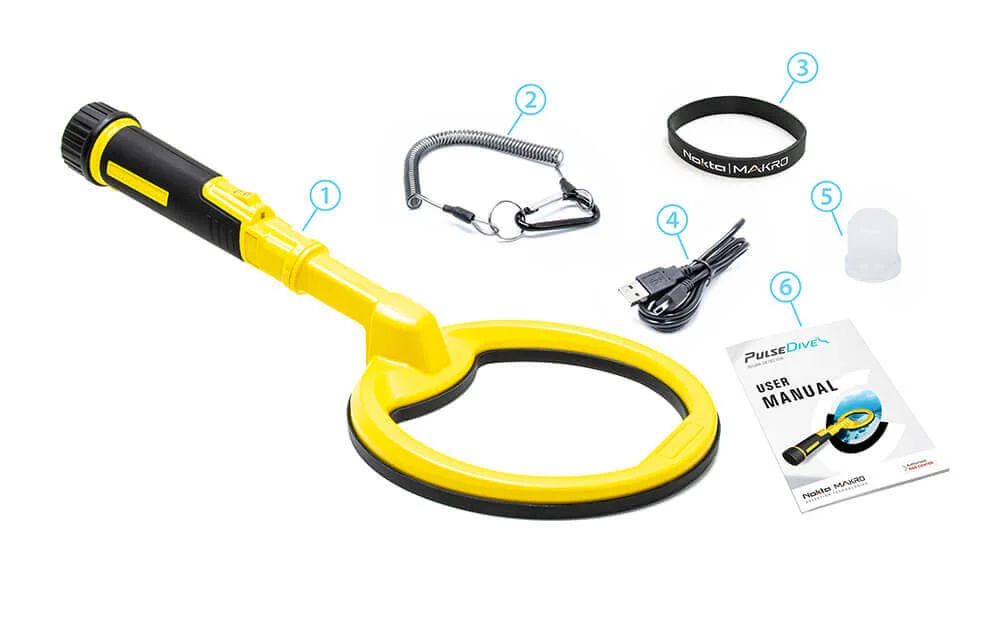 PulseDive Scuba Dedektörü 20 Cm Arama Başlıklı img