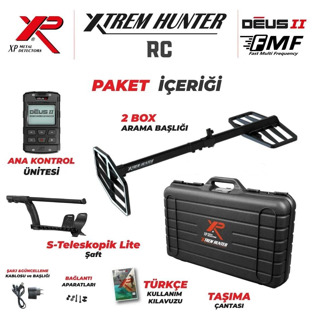 Xtrem Hunter Dedektör + DEUS2 Ana Kontrol Ünitesi img
