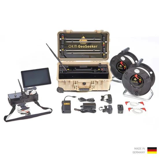 OKM GeoSeeker Jeoelektrik Su Ve Boşluk Dedektörü Kaya Dedektör 0543 596 49 73