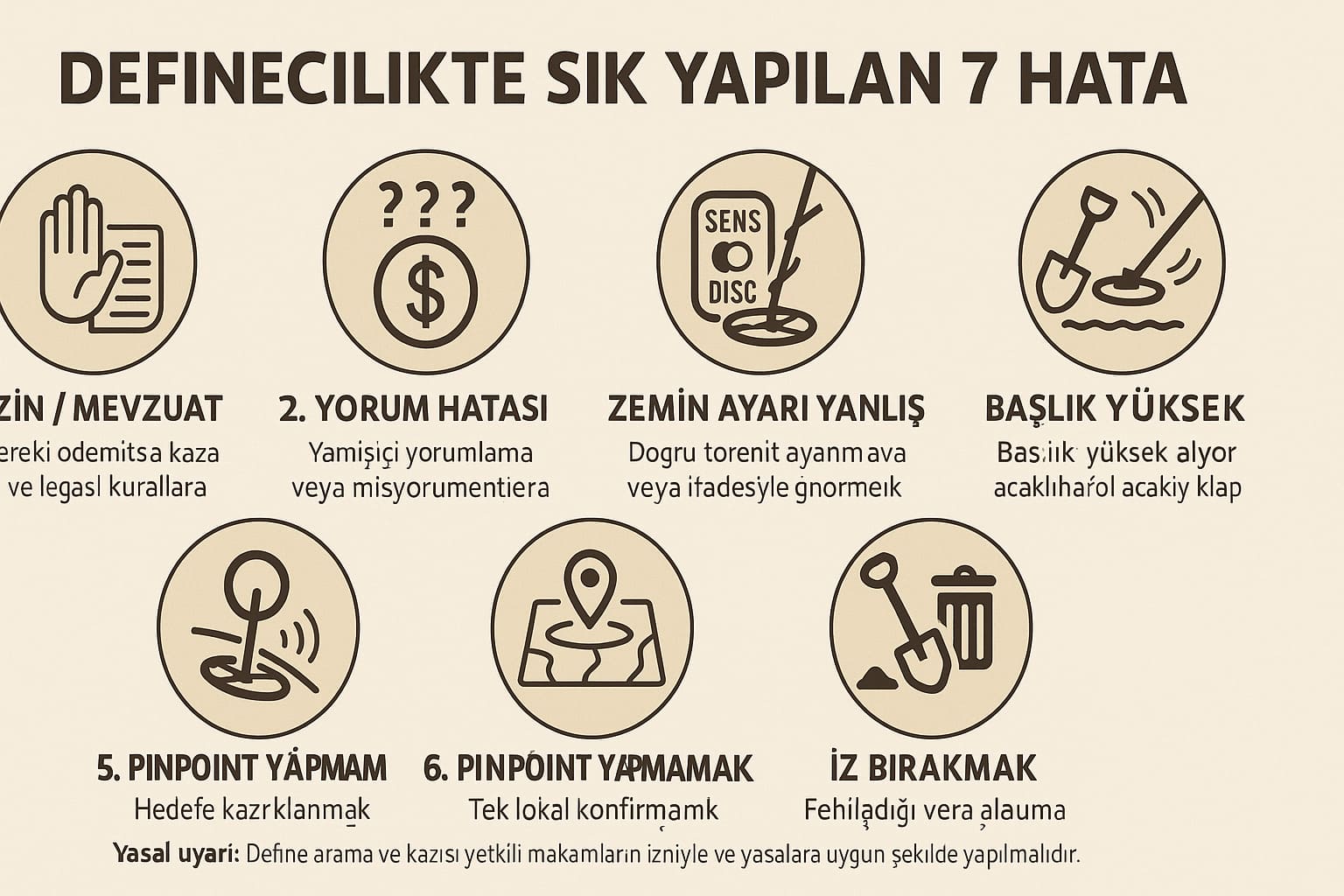 Definecilikte Sık Yapılan 7 Hata
